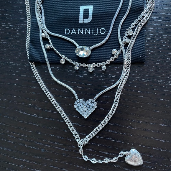 DANNIJO Ciel Layered Lariat Necklace - Picture 5 of 7